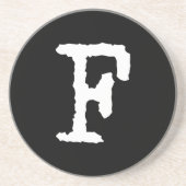 文字F コースター (正面)