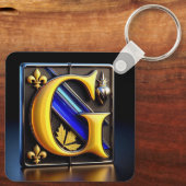 文字G キーホルダー (裏面)