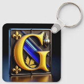 文字G キーホルダー (裏面)