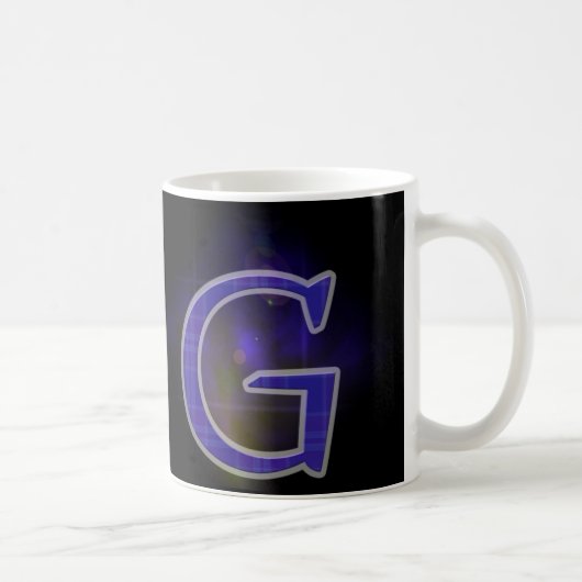 文字G コーヒーマグカップ (右)