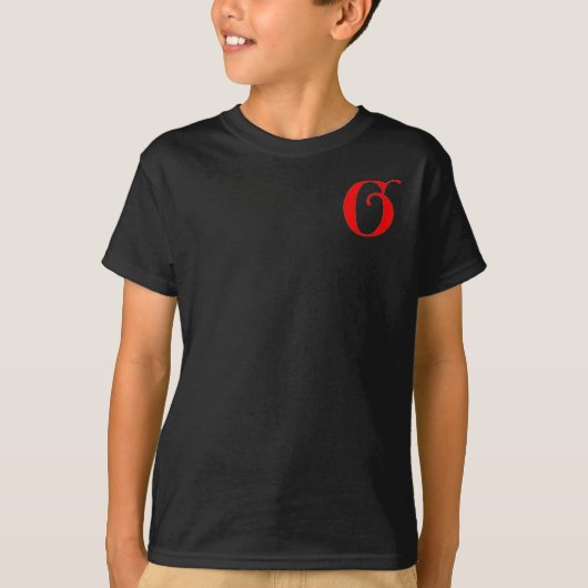 文字G Tシャツ (正面)