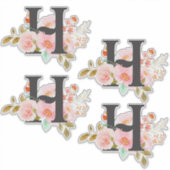 文字H シール (正面)