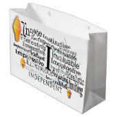 文字Iで始まる形容詞群 ラージペーパーバッグ (裏面アングル)