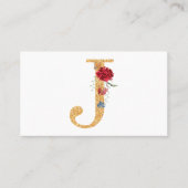 文字j 名刺 (正面)