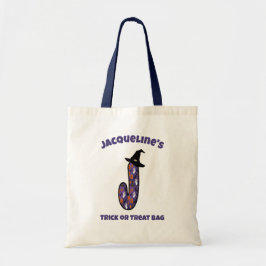 文字J （魔女の帽子と名前） | トリックまたは治療 トートバッグ