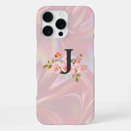 文字J iPhoneケース (裏面)