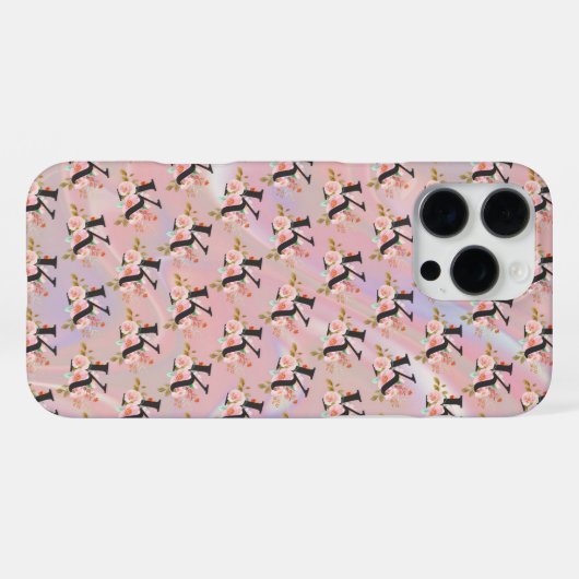 文字K iPhoneケース (裏面横)