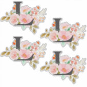 文字L シール (正面)