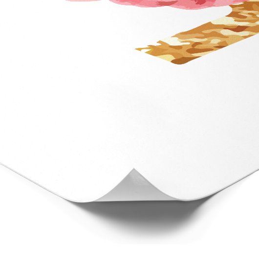 文字l ポスター (角)