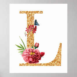 文字l ポスター