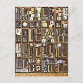 文字L ポストカード (正面)