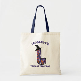 文字L （魔女の帽子と名前） | トリックまたは治療 トートバッグ