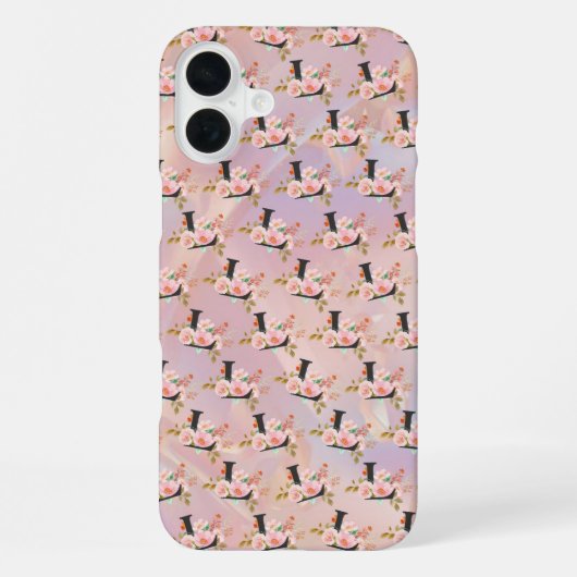 文字L iPhoneケース (裏面)