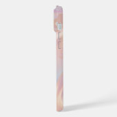 文字L iPhoneケース (左側面)