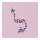 文字'LAMED' フォトキューブ (右)