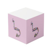 文字'LAMED' フォトキューブ (正面アングル)