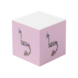 文字'LAMED' フォトキューブ