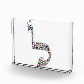 文字'LAMED' フォトブロック (右)