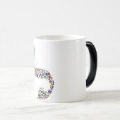 文字'LAMED' モーフィングマグカップ (正面右)