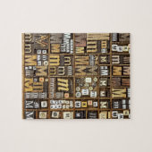 文字M ジグソーパズル (横)