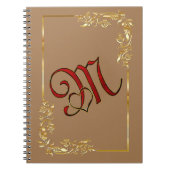 文字M ノートブック (正面)