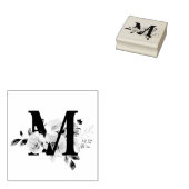 文字M ラバースタンプ (押印)