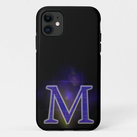 文字M Case-Mate iPhoneケース (裏面)