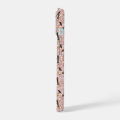 文字M iPhone 15ケース (左側面)