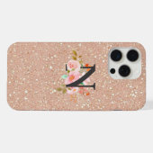 文字N iPhoneケース (裏面横)