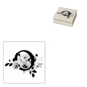 文字O ラバースタンプ (押印)