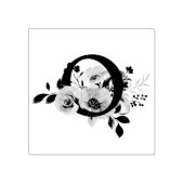 文字O ラバースタンプ (インプリント)