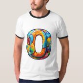 文字O Tシャツ (正面)