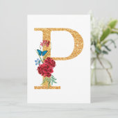 文字p 招待状 (スタンド正面)