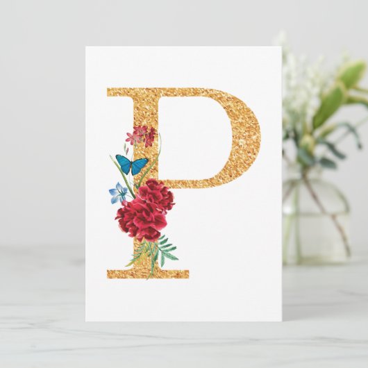 文字p 招待状 (スタンド正面)