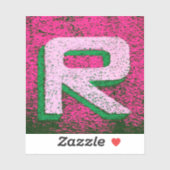 文字r シール (シート)