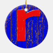 文字r セラミックオーナメント (裏面)