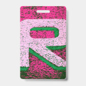 文字r バッジ (裏面)