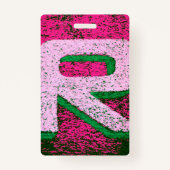 文字r バッジ (裏面)