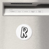 文字R マグネット (インサイチュ (食洗機))