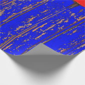 文字r ラッピングペーパー (角)