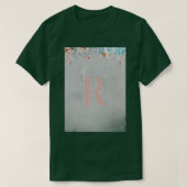 文字R Tシャツ (デザイン正面)