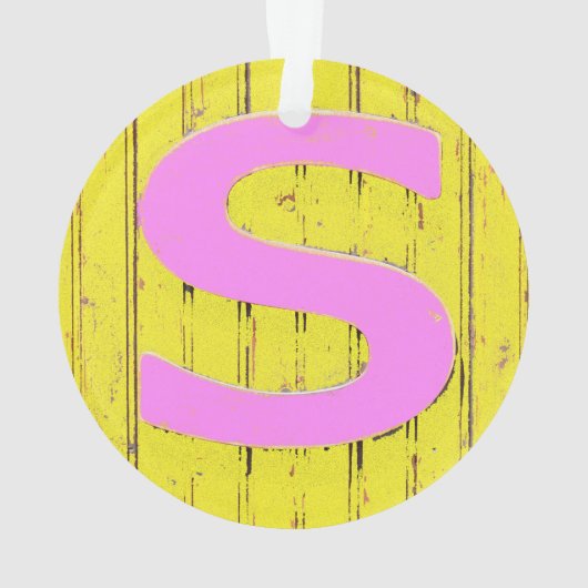 文字s オーナメント (裏面)