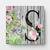 文字S フォトプラーク (正面)