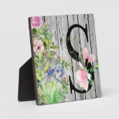 文字S フォトプラーク (正面)