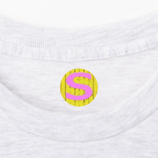 文字s ラベル (貼付)