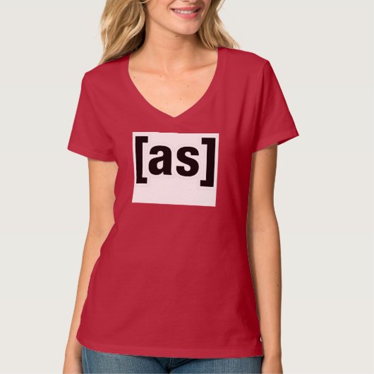 文字T型 – シンプルと思慮深い雰囲気! Tシャツ (正面)