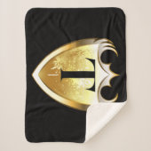 文字T大文字 シェルパブランケット (正面)