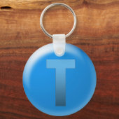 文字T キーホルダー (正面)