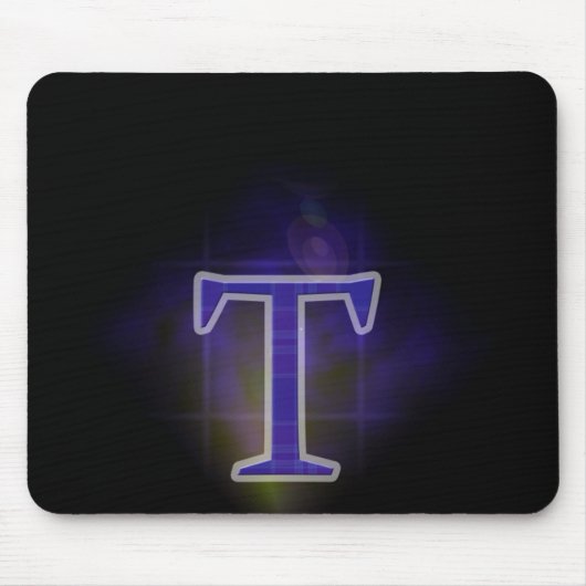 文字T マウスパッド (正面)