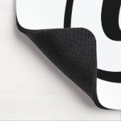 文字U マウスパッド (コーナー)